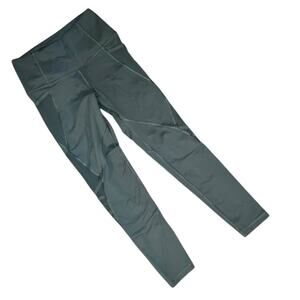 Sale - Victoria Sport Green Leggings with Mesh Details yoga activewear womens